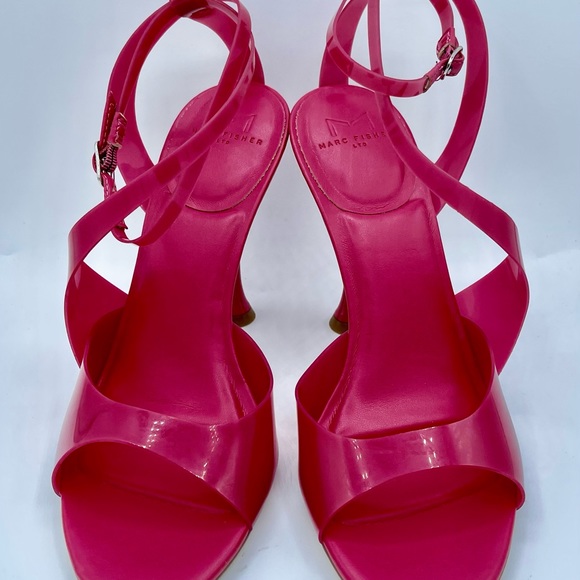 BNWB Marc Fisher  Claudie Jelly Heeled  Sandals Size 7 M - Picture 4 of 17